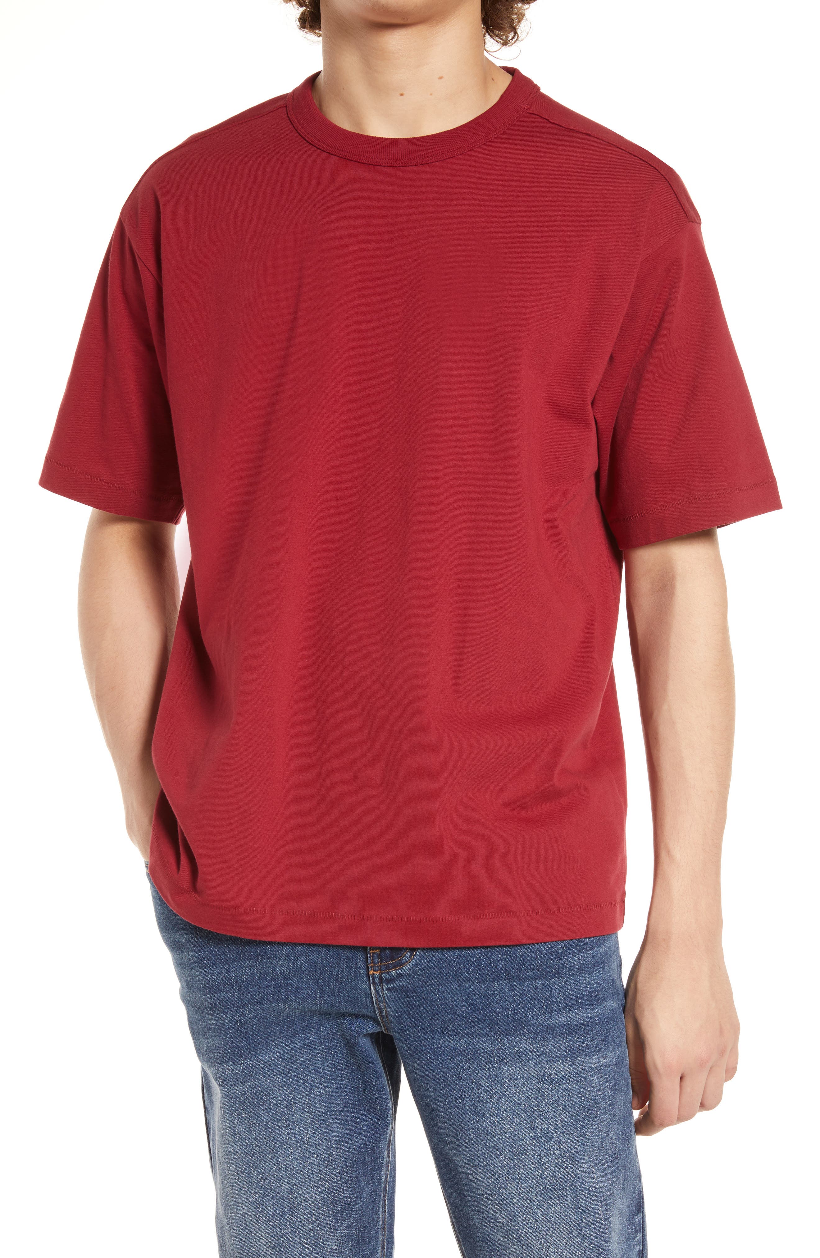 NCAA Alabama Crimson Tide Boys Short Sleeve Crew Neck Raglan Synthetic T-Shirt NCAA Alabama Crimson Tide Boys Short Sleeve Crew Neck Raglan Synthetic T-Shirt